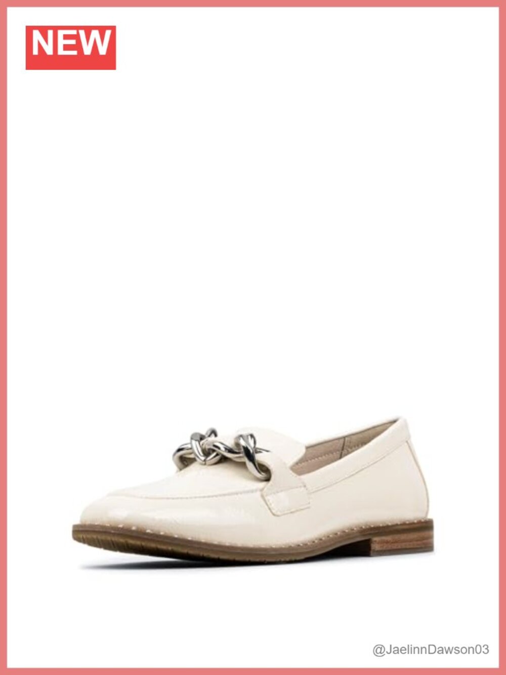 Faux Leather Loafers with Memory Foam Insole and Block Heel